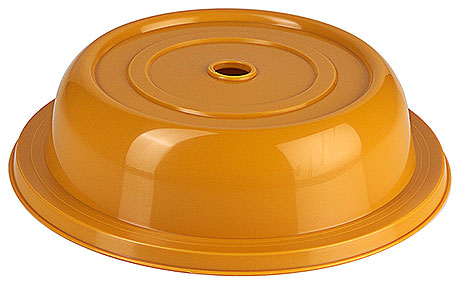 6442/243 Plate Cover, dark yellow